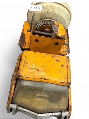 Yellow Kids Toy Truck - Durable Steel Pull Toy